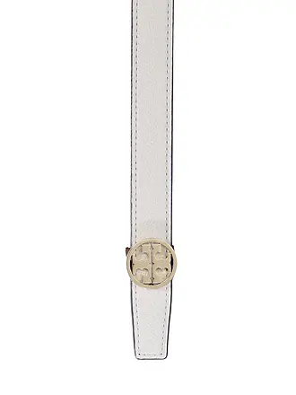 TORY BURCH | Ceinture réversible en cuir MILLER | creme